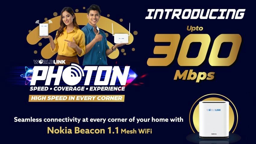 Worldlink 300Mbps Internet | Photon Series | Fastest Internet in Nepal 1 worldlink 300mbps internet