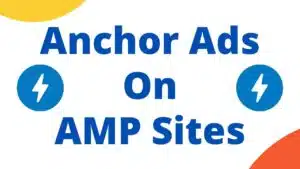anchor ads on amp sites