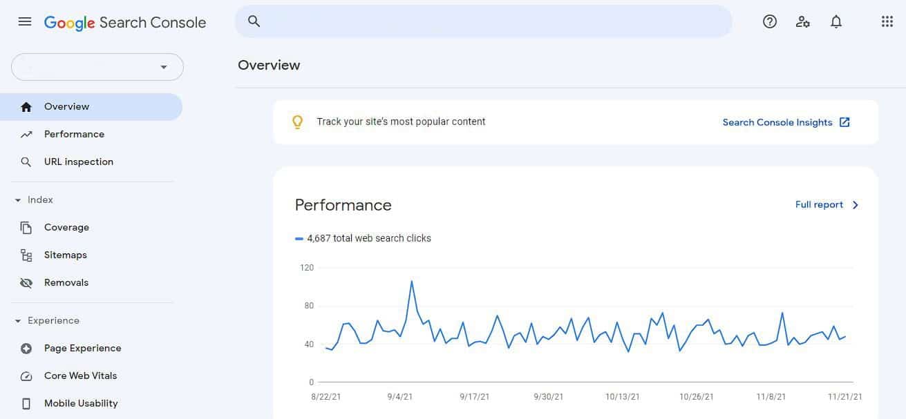 search console new user interface